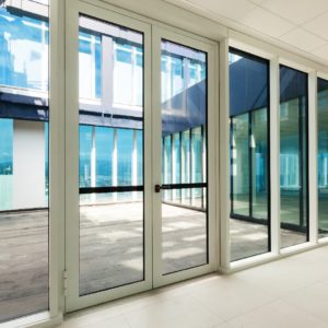 Противопожарная перегородка с двойным стеклом / серия FRM5386