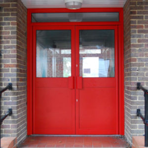 Противопожарная дверь в подъезд / серия FRM33275